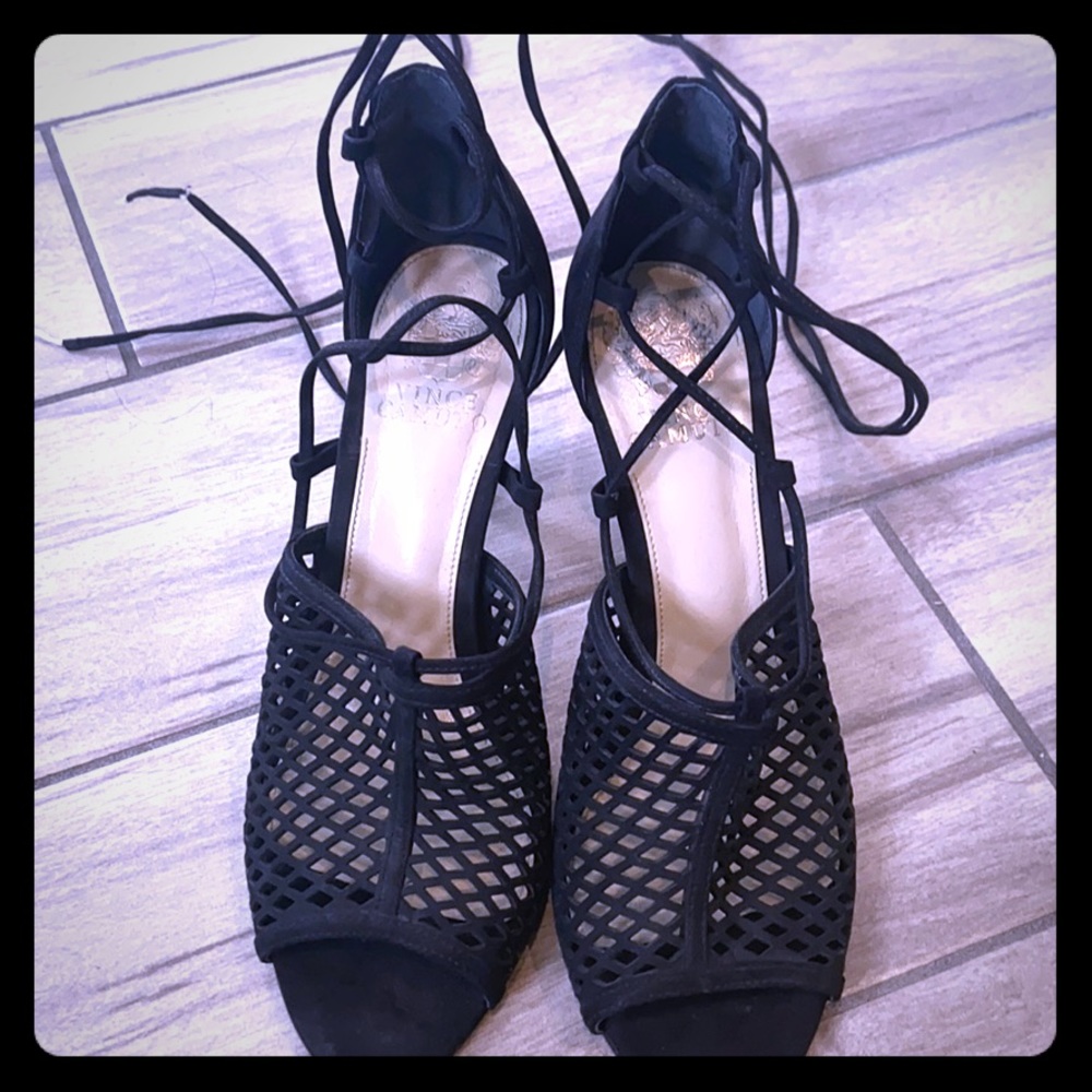 Vince Camuto black heels